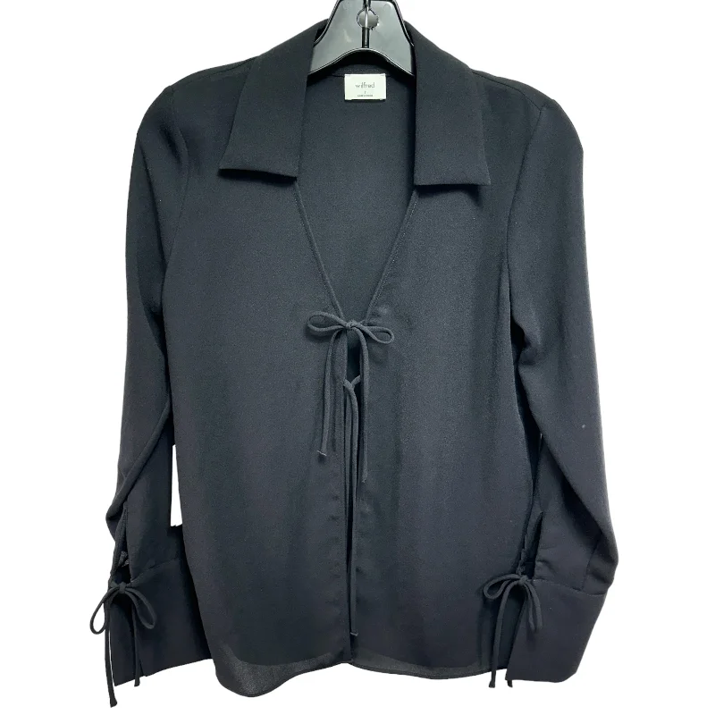 Favor Blouse in Black Wilfred, Size S