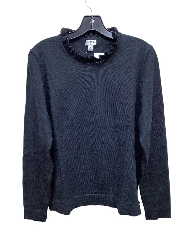 Top Long Sleeve By J. Crew In Black, Size: L