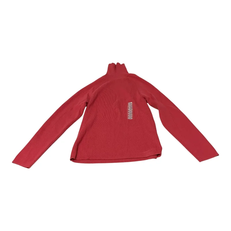 Top Long Sleeve By Jeanne Pierre In Red, Size: Xl