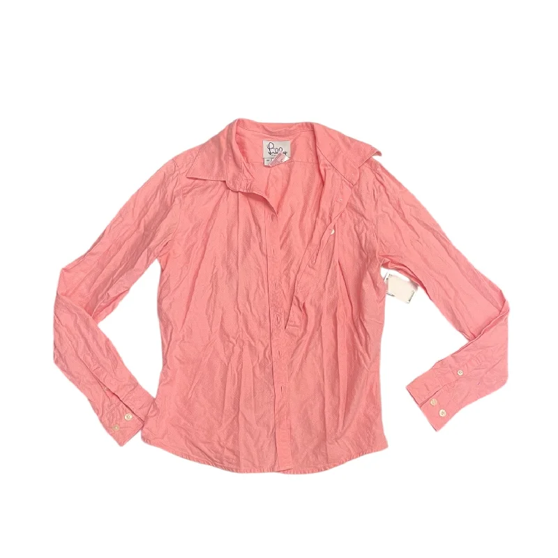 Top Long Sleeve By Lilly Pulitzer In Pink, Size: 4