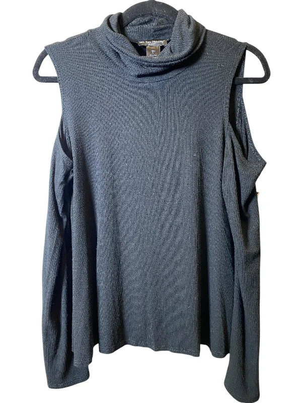 Top Long Sleeve By See You Monday In Black, Size: L