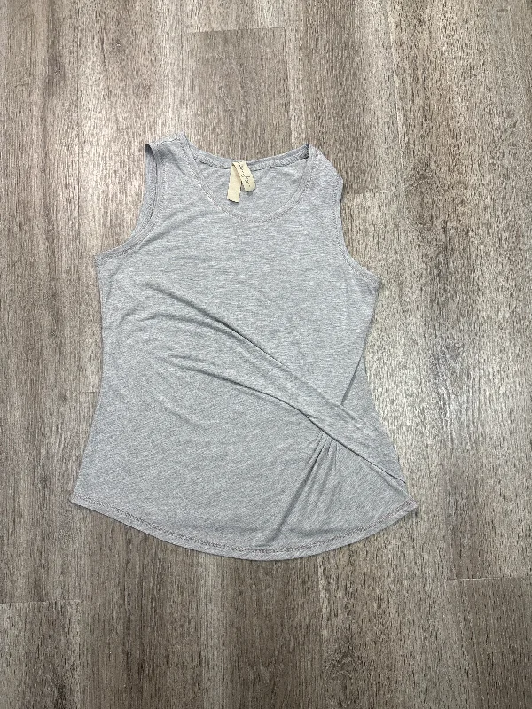 Tank Top By Allison Joy In Grey, Size: M