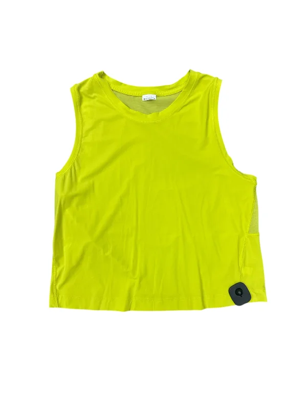 Tank Top By Athleta In Yellow, Size: S