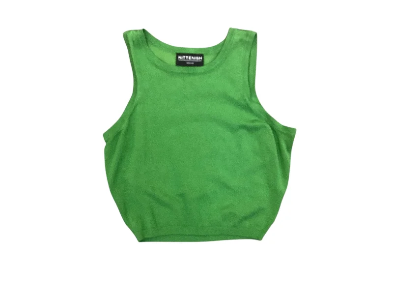 Tank Top By Clothes Mentor In Green, Size: M