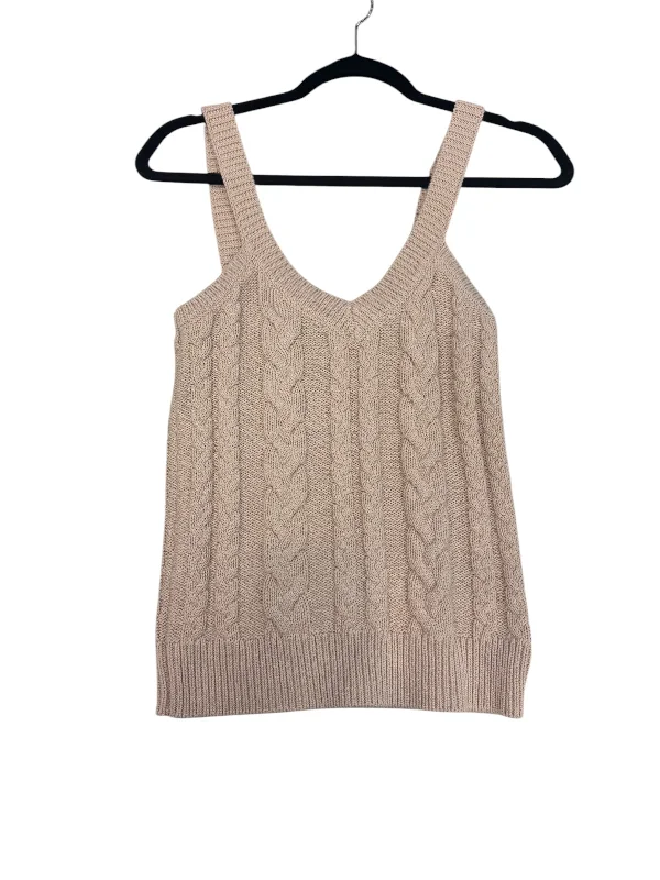 Tank Top By Evereve In Tan, Size: Xs