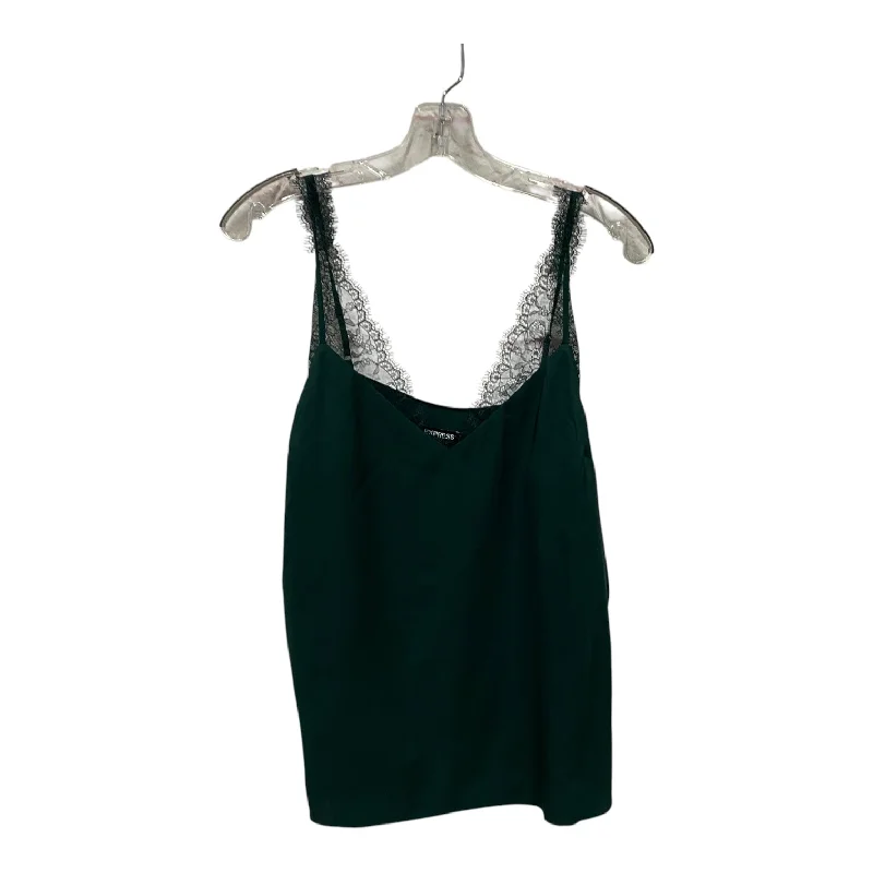 Tank Top By Express In Green, Size:M