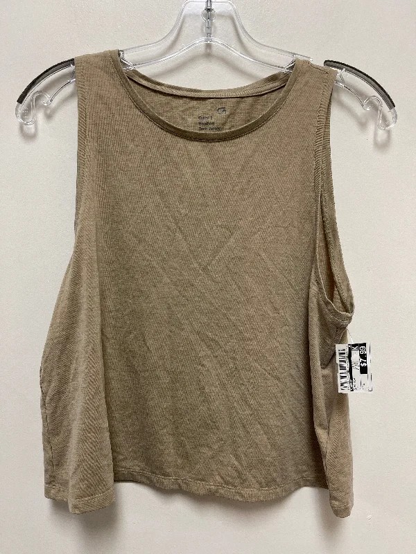 Tank Top By Gapfit In Tan, Size: S