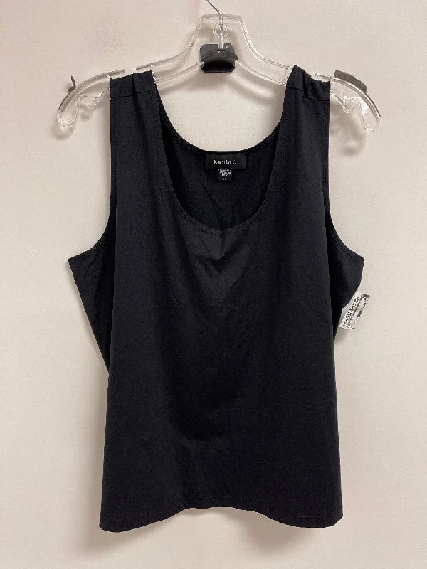 Tank Top By Karen Kane In Black, Size: 2x