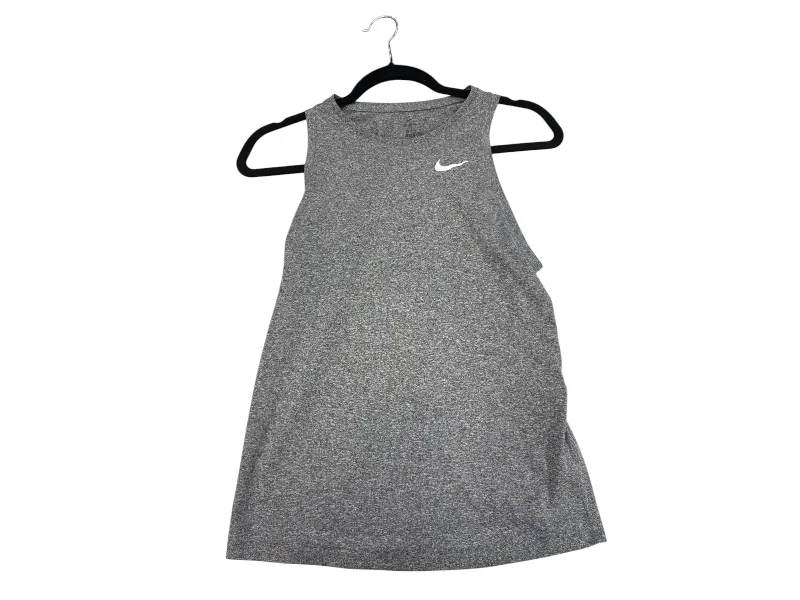 Tank Top By Nike Apparel In Grey, Size: Xs