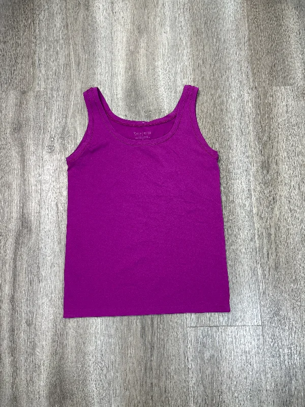 Tank Top By White House Black Market In Purple, Size: M