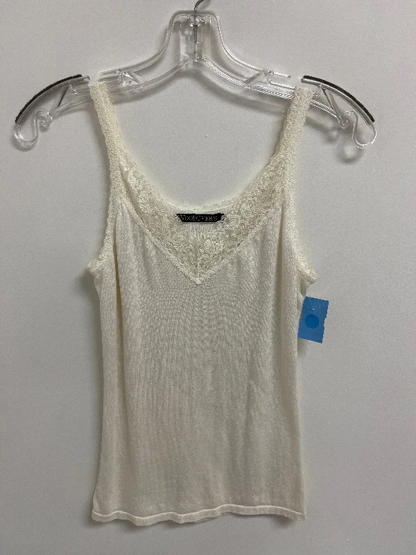 Tank Top By Clothes Mentor In White, Size: M