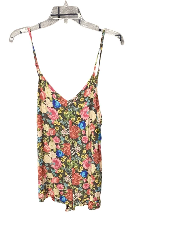 Tank Top By Wildfox In Floral Print, Size: M