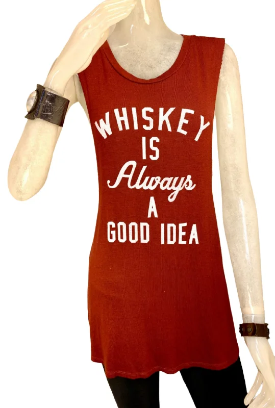 TMD Whiskey is Always a Good Idea Tank Rust