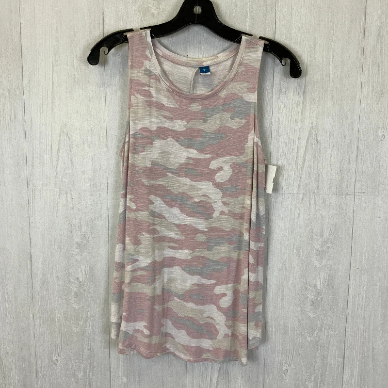 Tank Top By Old Navy In Camouflage Print, Size: S