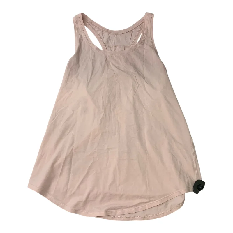 Tank Top Designer By Lululemon In Pink, Size: M