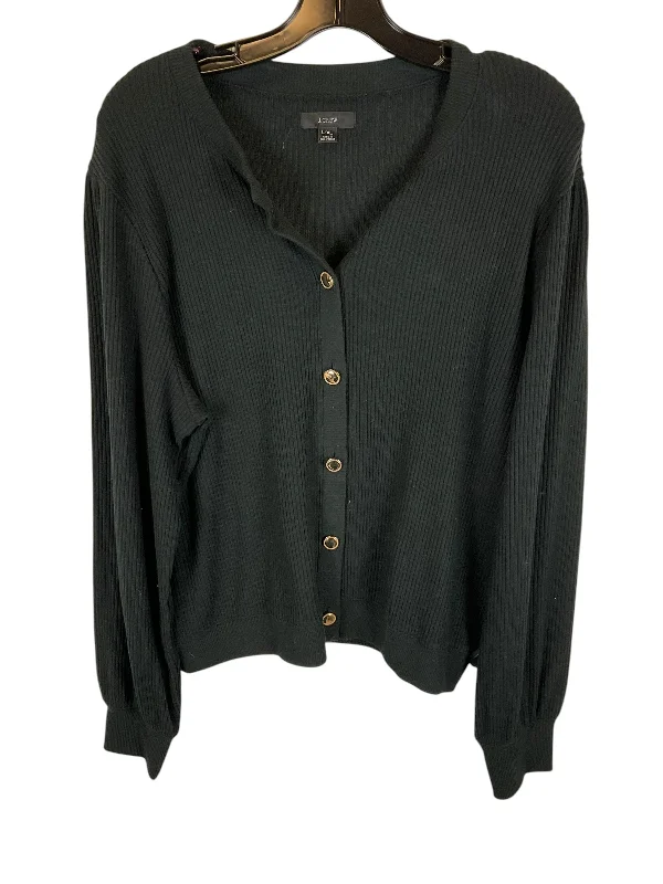 Cardigan By J. Crew In Black, Size: Xl