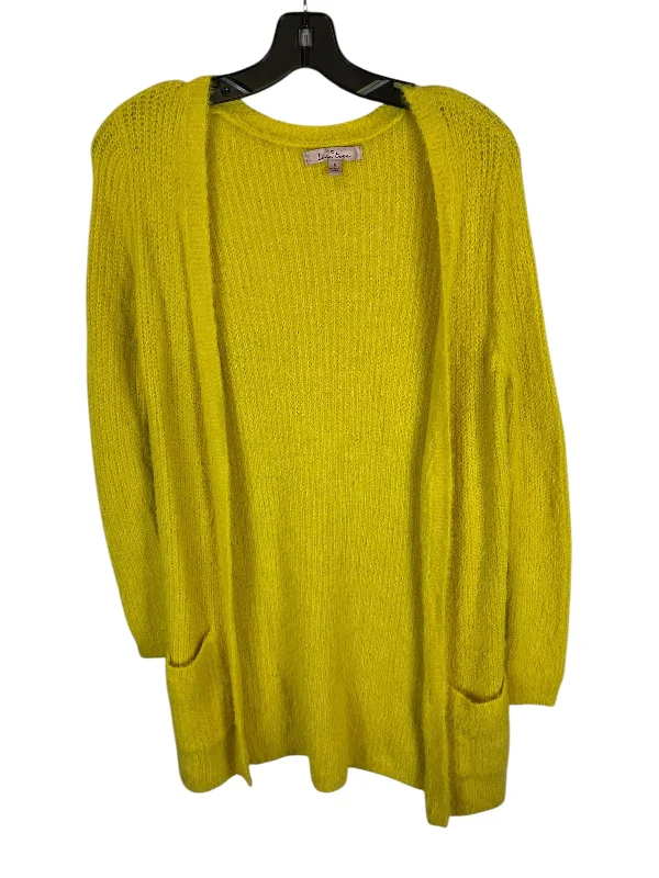 Cardigan By Love Tree In Yellow, Size: S