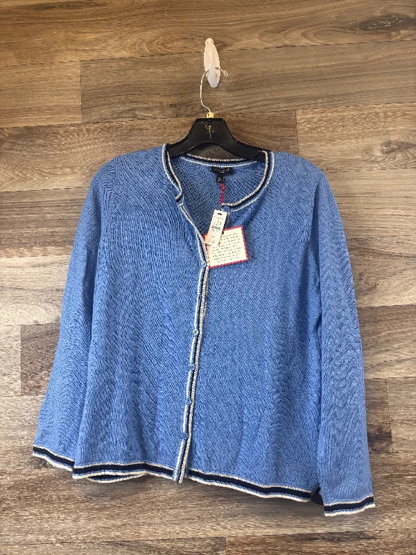 Cardigan By Talbots In Blue, Size: Mp