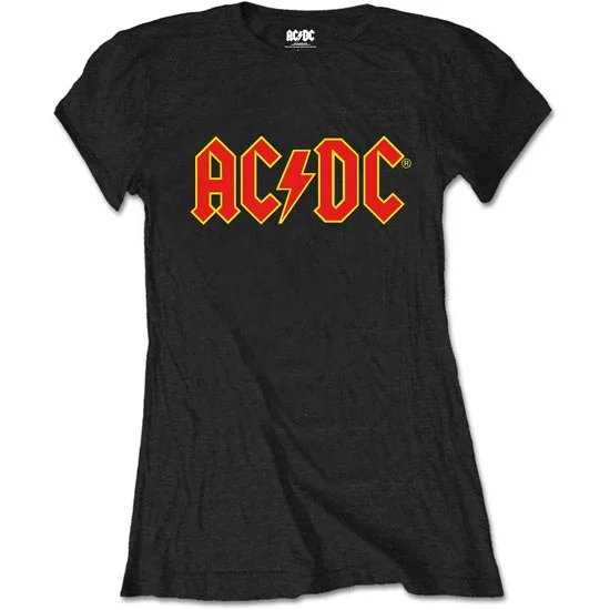 T-Shirt - AC/DC - Red Logo - Lady