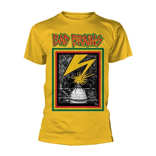 T-Shirt - Bad Brains - Capitol on Yellow