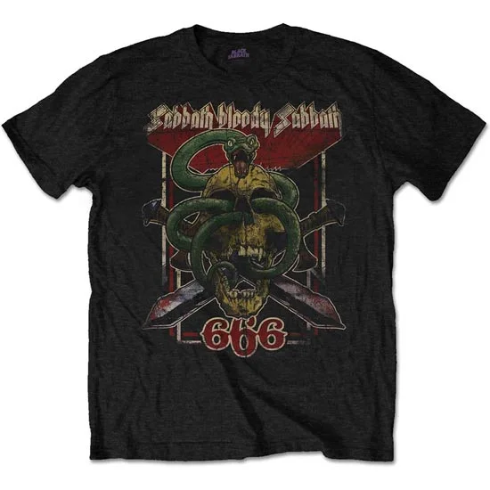 T-Shirt - Black Sabbath - Bloody Sabbath 666