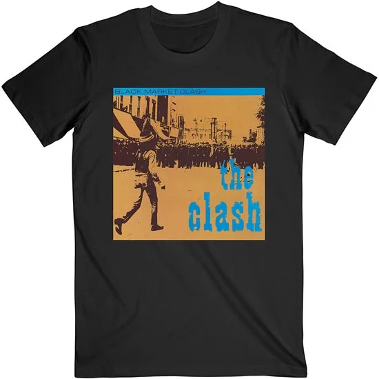 T-Shirt - Clash (the) - Black Market