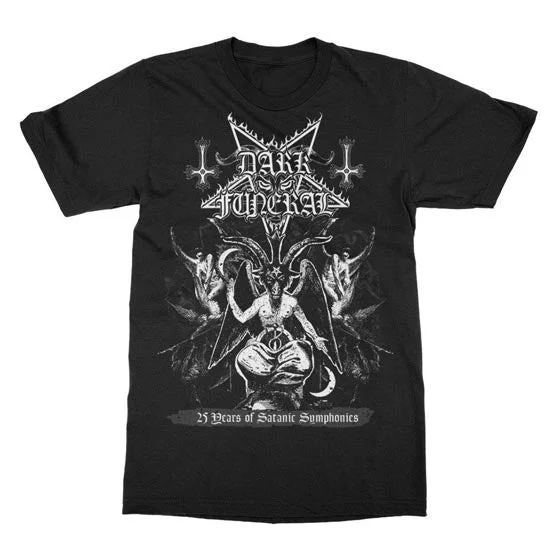 CLEARANCE - T-Shirt - Dark Funeral - 25th Anniversary Baphomet Tee