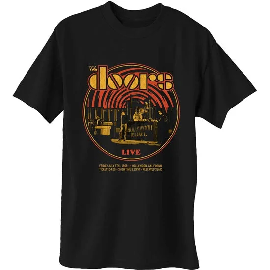 T-Shirt - Doors (The) - 68 Retro Circle