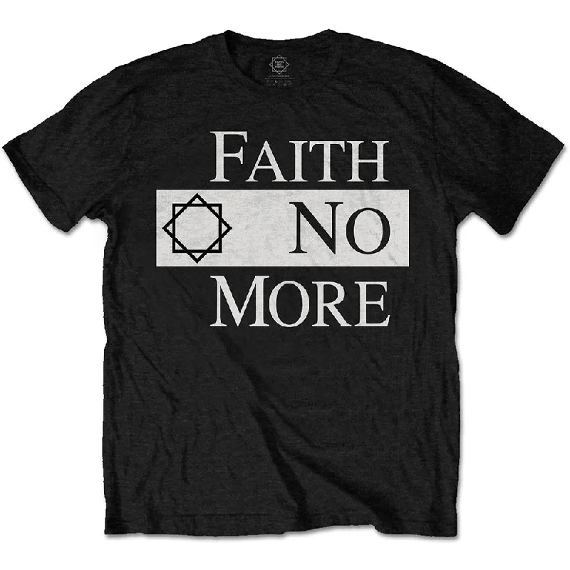 T-Shirt - Faith No More - Classic Logo - Black