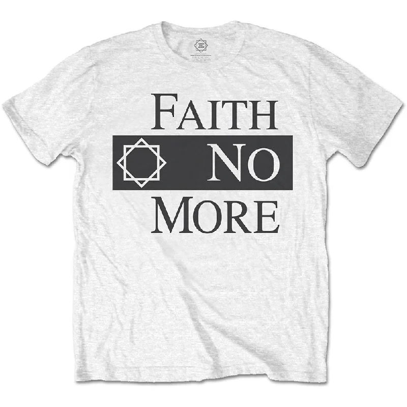 T-Shirt - Faith No More - Classic Logo - White