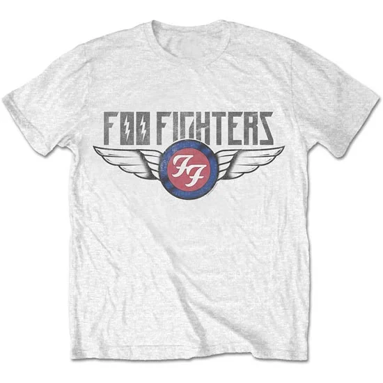 T-Shirt - Foo Fighters - Flash Wings - White