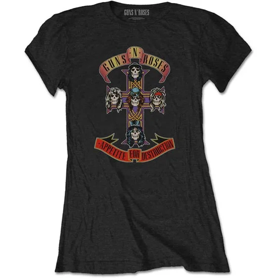 T-Shirt - Guns N Roses - Appetite for Destruction - Lady