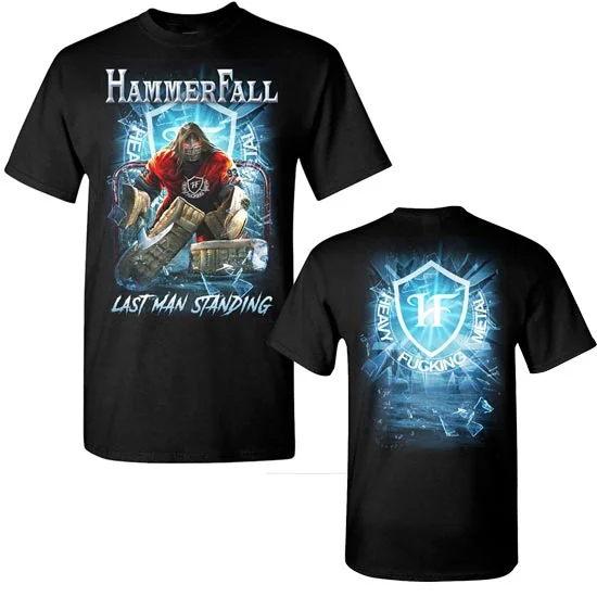 T-Shirt - Hammerfall - Last Man Standing