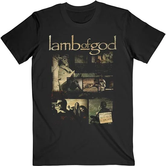 T-Shirt - Lamb of God - Album Collage