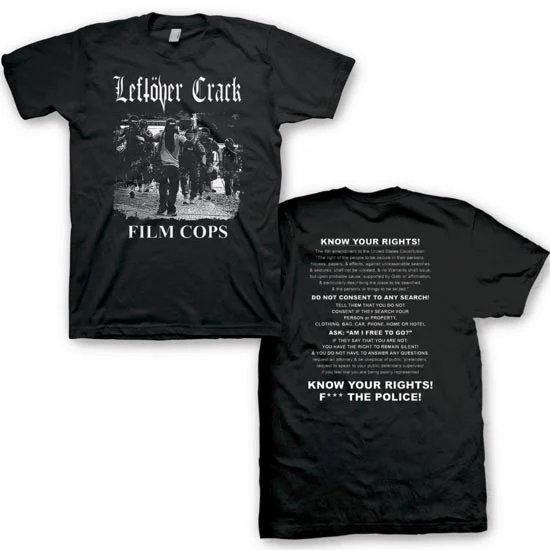 T-Shirt - Leftover Crack - Film Cops