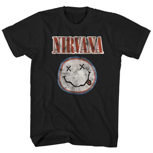 T-Shirt - Nirvana / KC - Red and White Distressed Logo