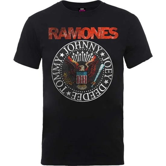 T-Shirt - Ramones - Vintage Eagle Seal