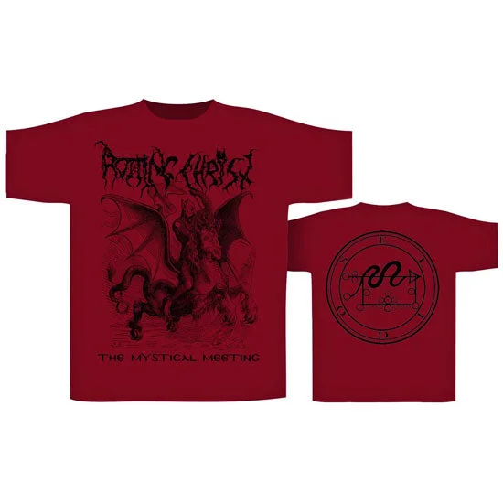 T-Shirt - Rotting Christ - The Mystical Meeting - Red