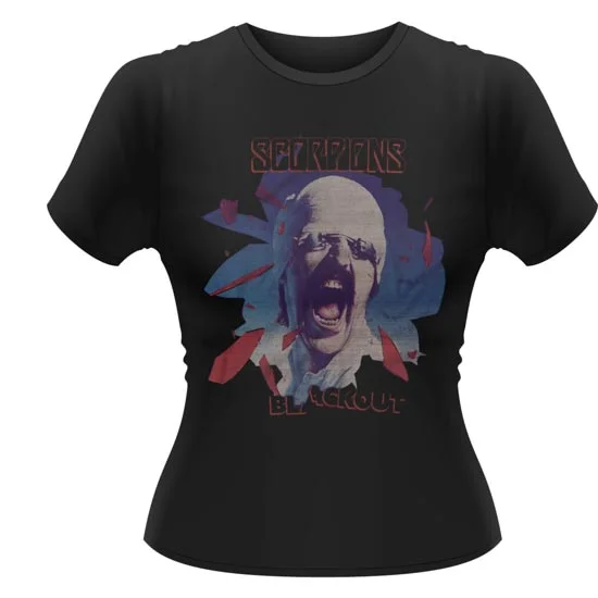 T-Shirt - Scorpions - Blackout - Lady