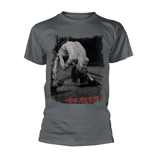 T-Shirt - Stooges, The - Bend - Grey