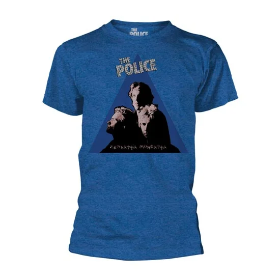 T-Shirt - Police (the) - Zenyatta Album Cover - Blue