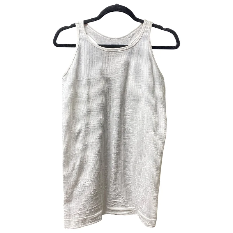 Tank Top By Athleta In White, Size: L