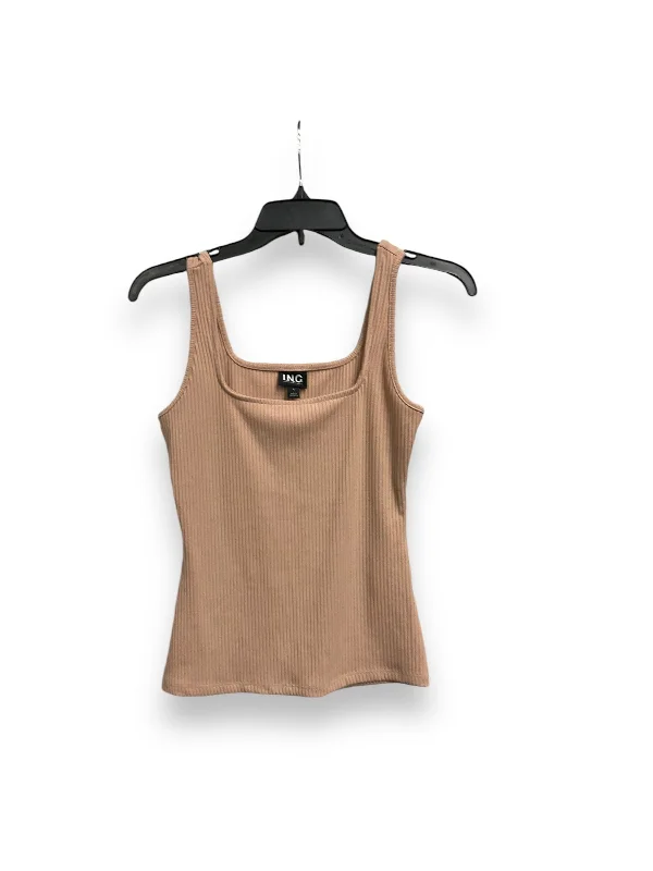 Tank Top By Inc In Peach, Size: S