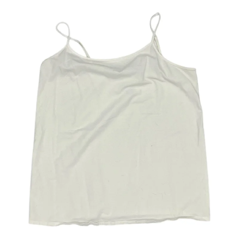 Tank Top By Liz Lange Maternity In White, Size:Xxl