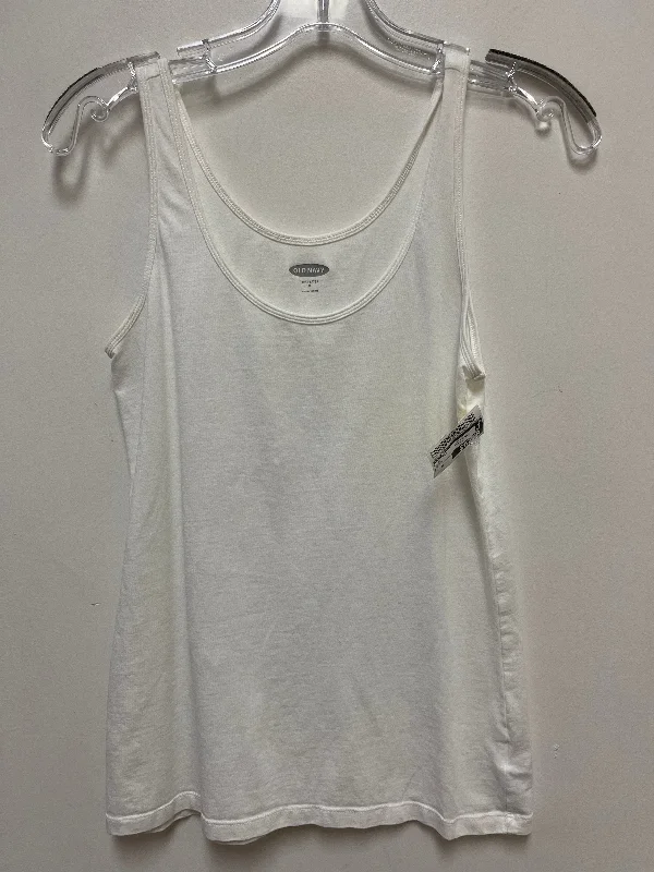 Tank Top By Old Navy In White, Size: M