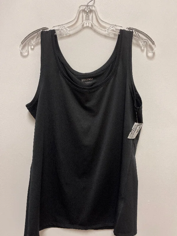 Tank Top By Roz And Ali In Black, Size: L