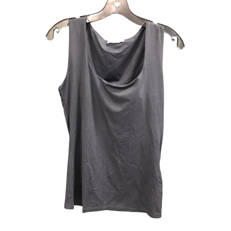 Tank Top By Zara Basic In Black, Size: L