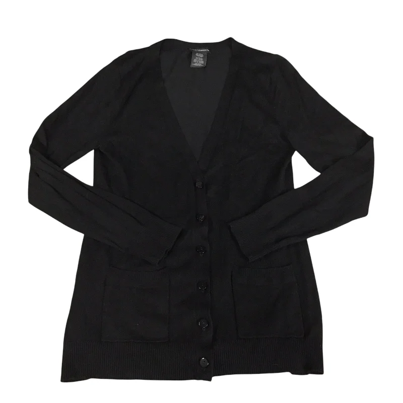 Cardigan By Grace Elements In Black, Size: L