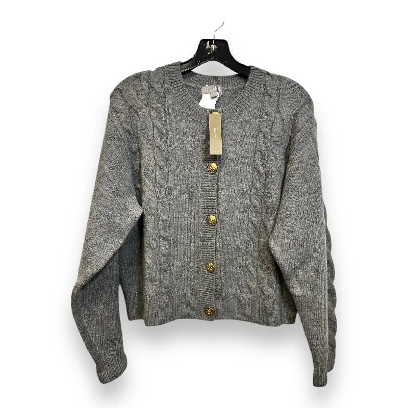 Cardigan By J. Crew In Grey, Size: M