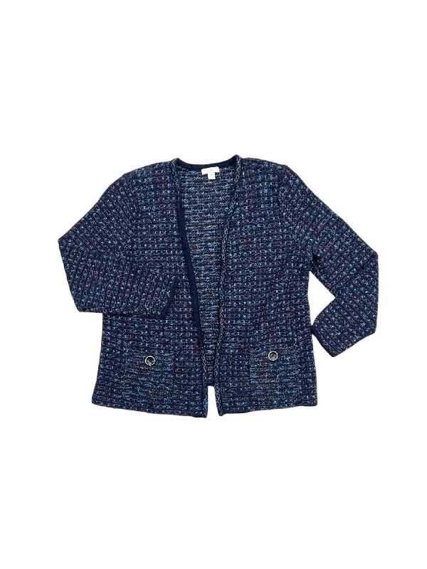 Cardigan By J. Jill In Blue, Size: Mp